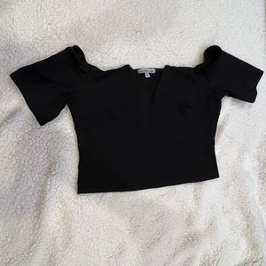 Charlotte Russe off the shoulder crop top